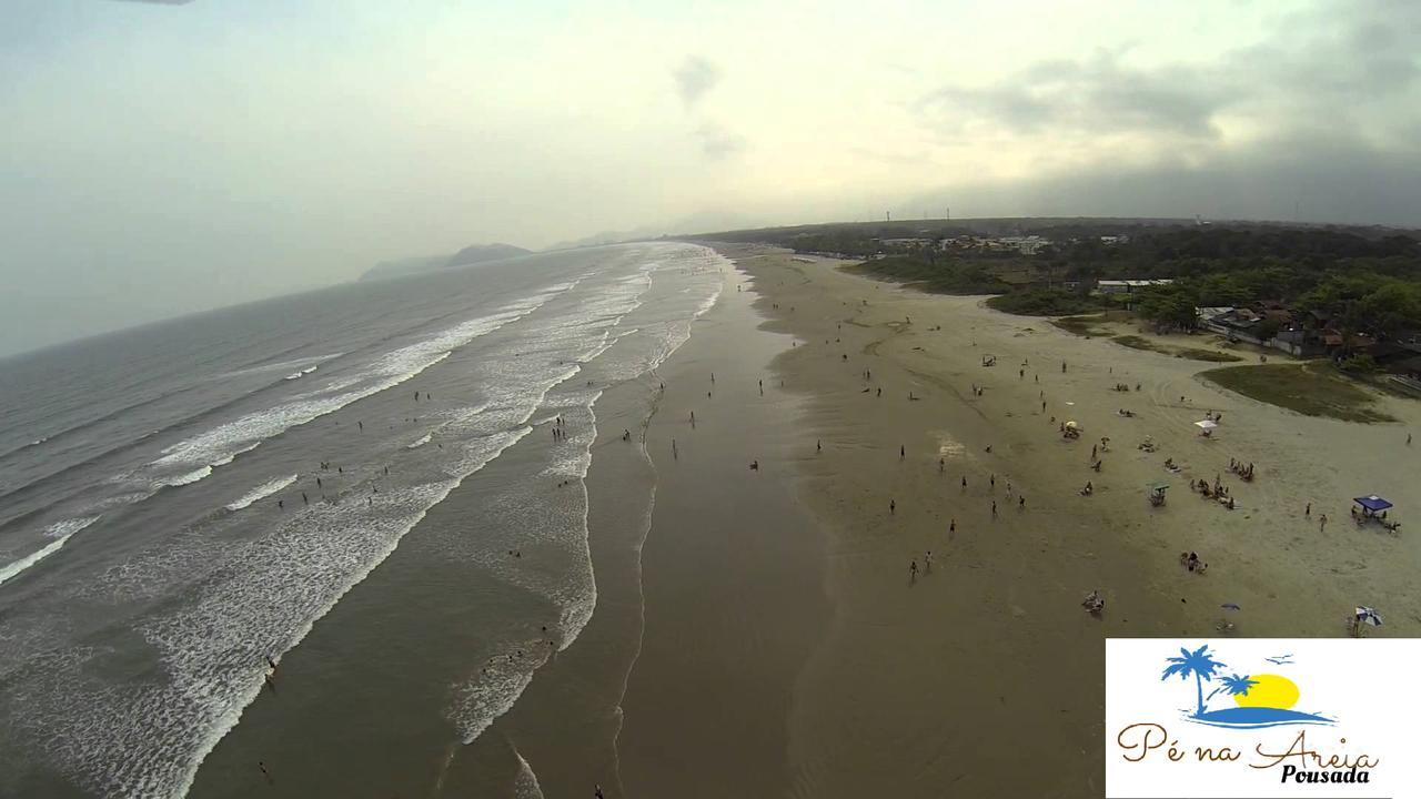 Pe Na Areia Pousada Bertioga Exterior foto